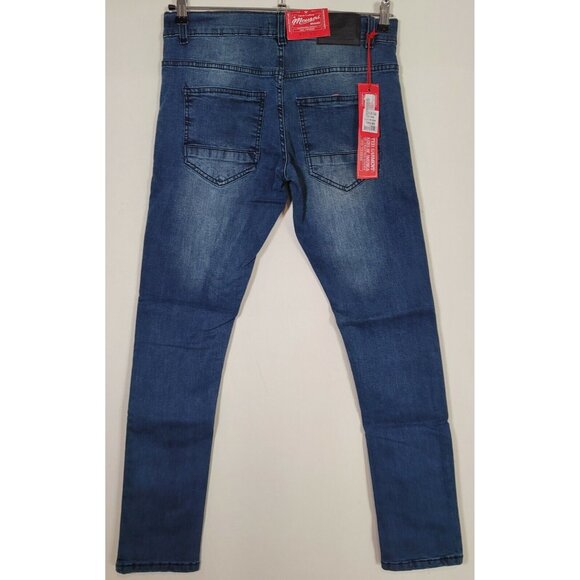 Mousai Men's Size 30 x 32 Medium Blue Jeans New with Tags MSRP - $69.00 - Picture 7 of 11